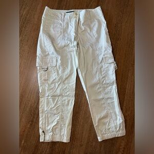 Talbots cargo crop pants